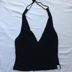 NWOT Calvin Klein jeans shimmer halter top